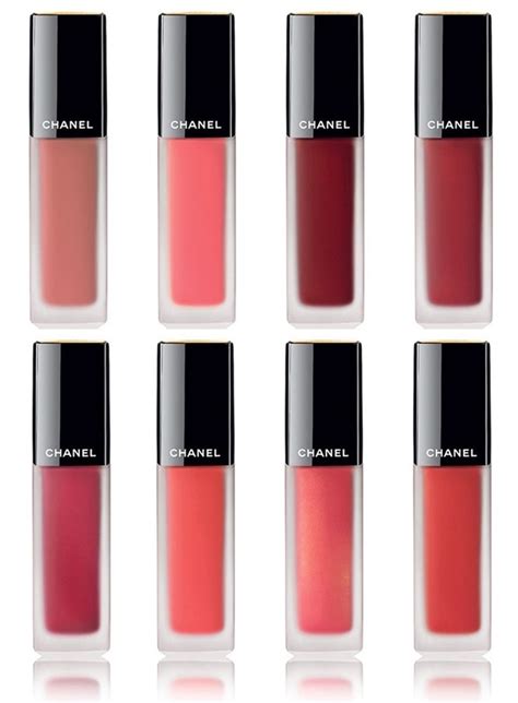 chanel liquid lipstick shades